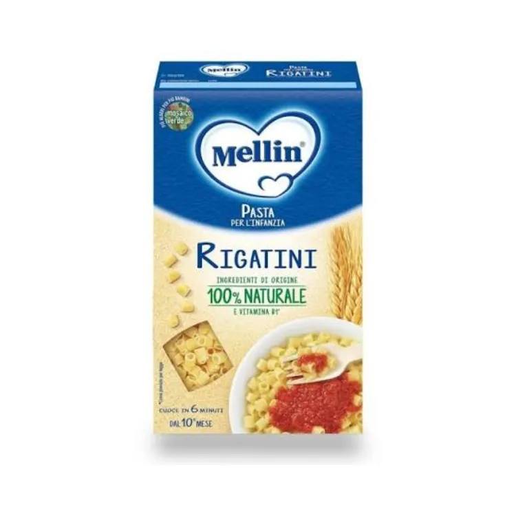 Mellin Rigatini — Green Bean & Rice Pasta (280g)