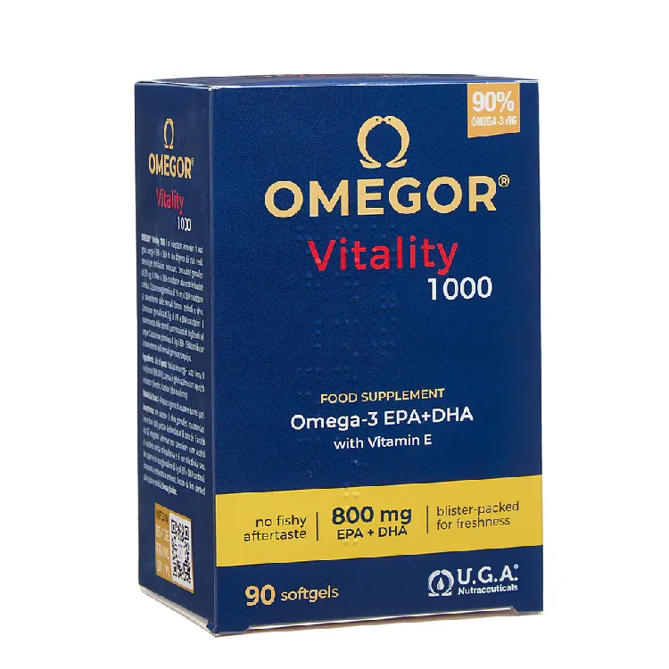 Omegor Vitality Omega 3 EPA+DHA — 1000mg (90 softgels)